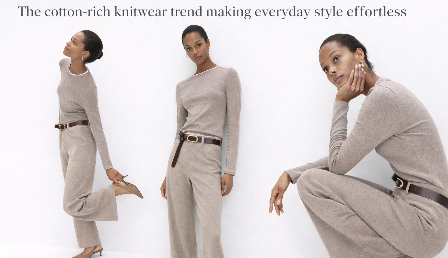 Double Layer Knit Top