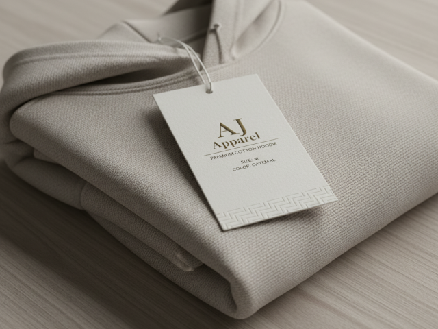 Private Label Knitwear Apparel Manufacturing - Custom Hang Tags - 30