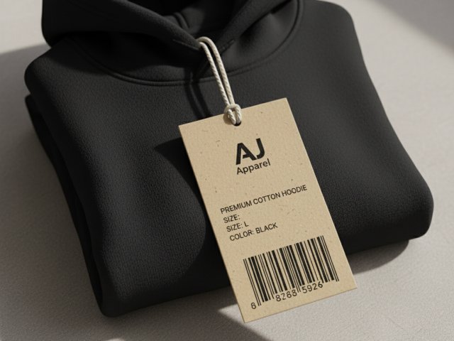 Private Label Knitwear Apparel Manufacturing - Inventory Barcodes for Retail-Ready Private Label Knitwear Apparel Manufacturing - 32