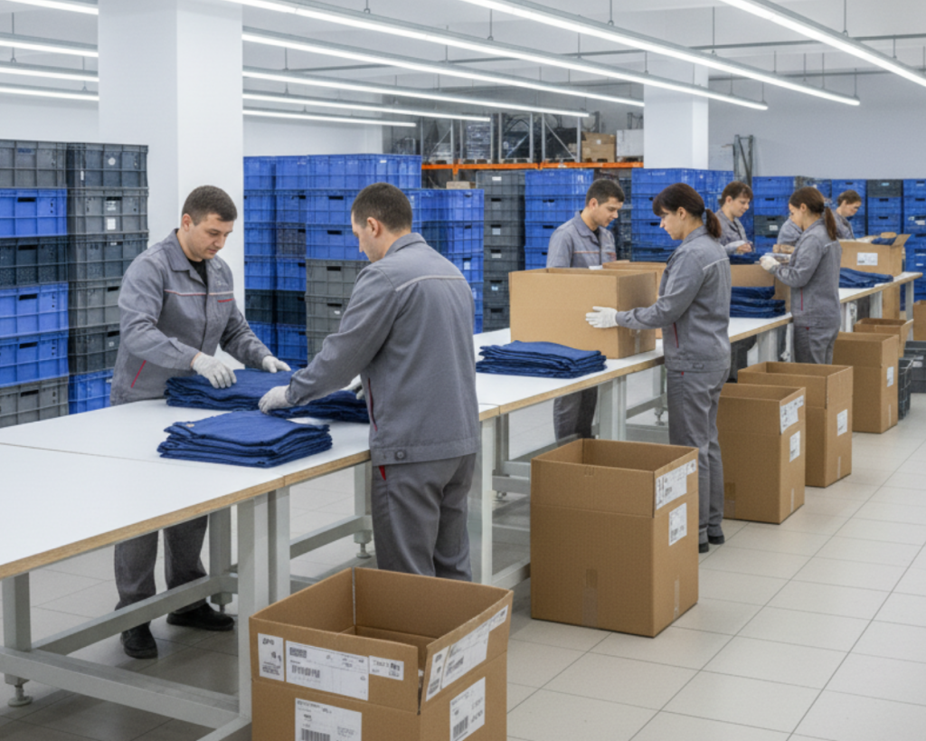 High Quality Knitwear & Apparel Production - Packing, Storage & Dispatch - Zero -Compromise - AJ Apparel International - 119