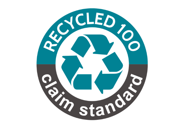 Knitwear Apparel Manufacturing Certifications - Recycled 100 claim standard logo