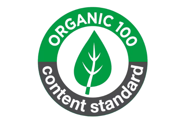 Knitwear Apparel Manufacturing Certifications - Organic Content Standard Logo