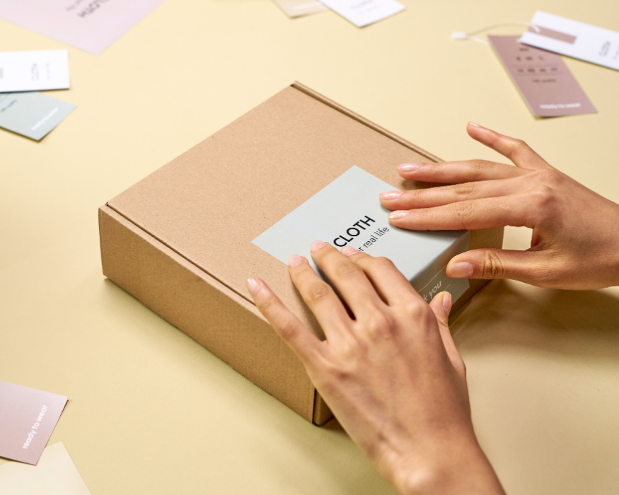 Sustainable Apparel Manufacturing - 100% Organic & Recycled Packing for Custom Knitwear Apparel Manufacturing - 77