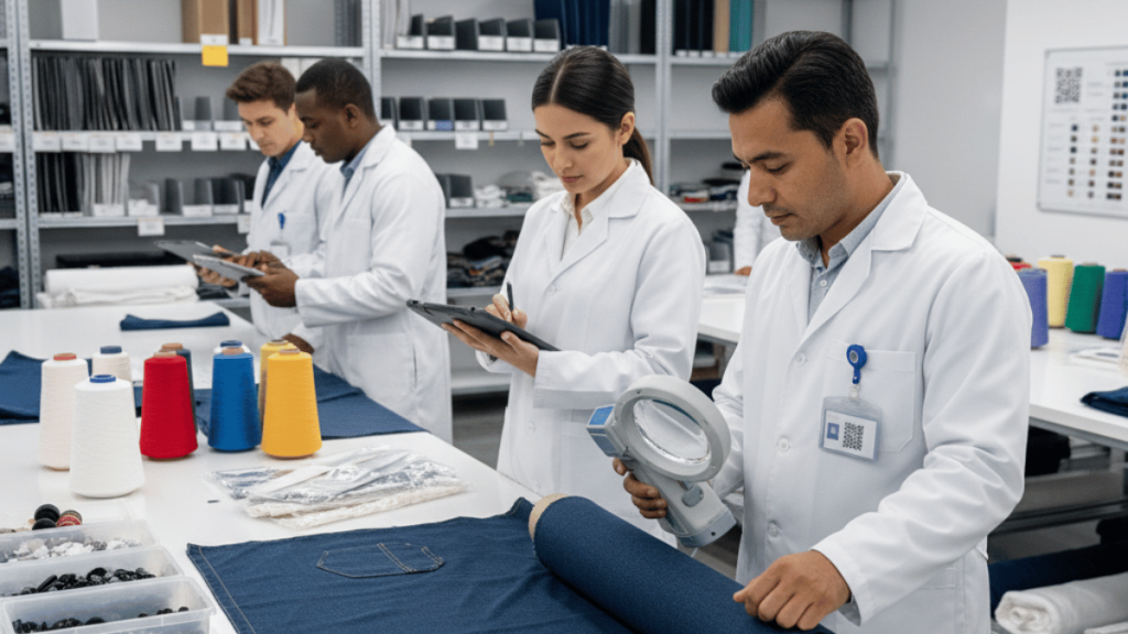 Factory Visit- NYC & USA Wholesale & Low MOQ Manufacturer - Raw Material Inspection​ - 134