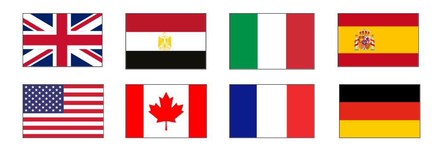 B2B Apparel Manufacturing & Global Logistics - Countries Flags - USA Sourcing Services - 68 image