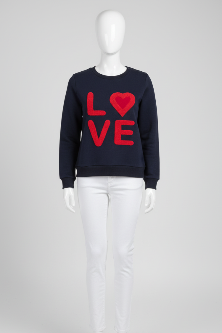 Custom Knitwear Printed Sweatshirt Manufacturing