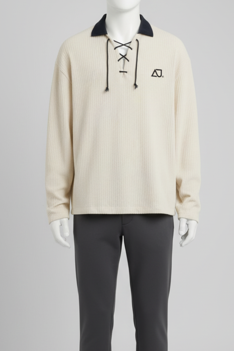 Custom Private Label Knitwear & Apparel Manufacturing - Light Skin Full Sleeves Sweatshirt