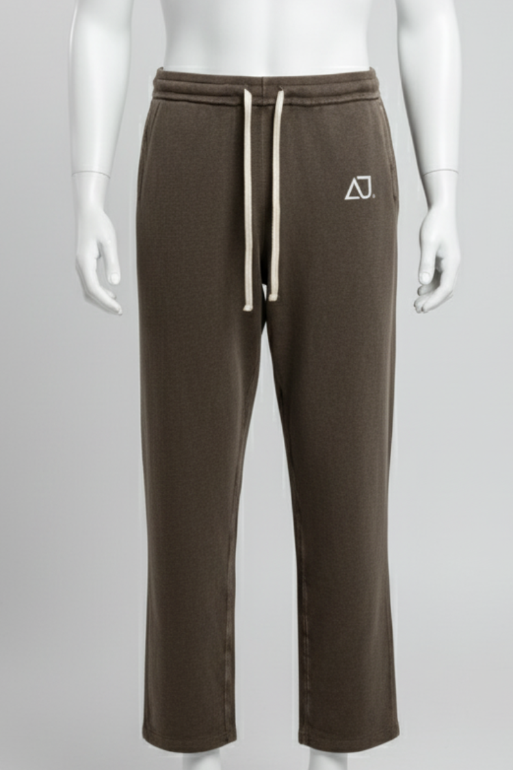 Custom Private Label Knitwear & Apparel Manufacturing - Brown Jogger