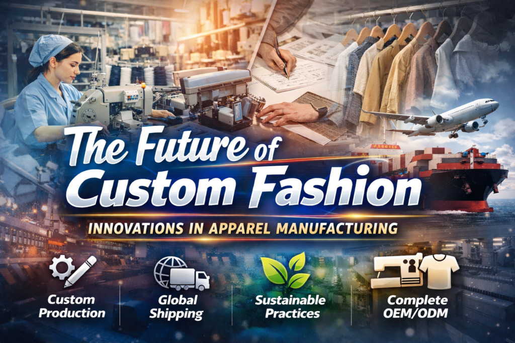 The Future of Custom Fashion | Apparel Manufacturing Innovations