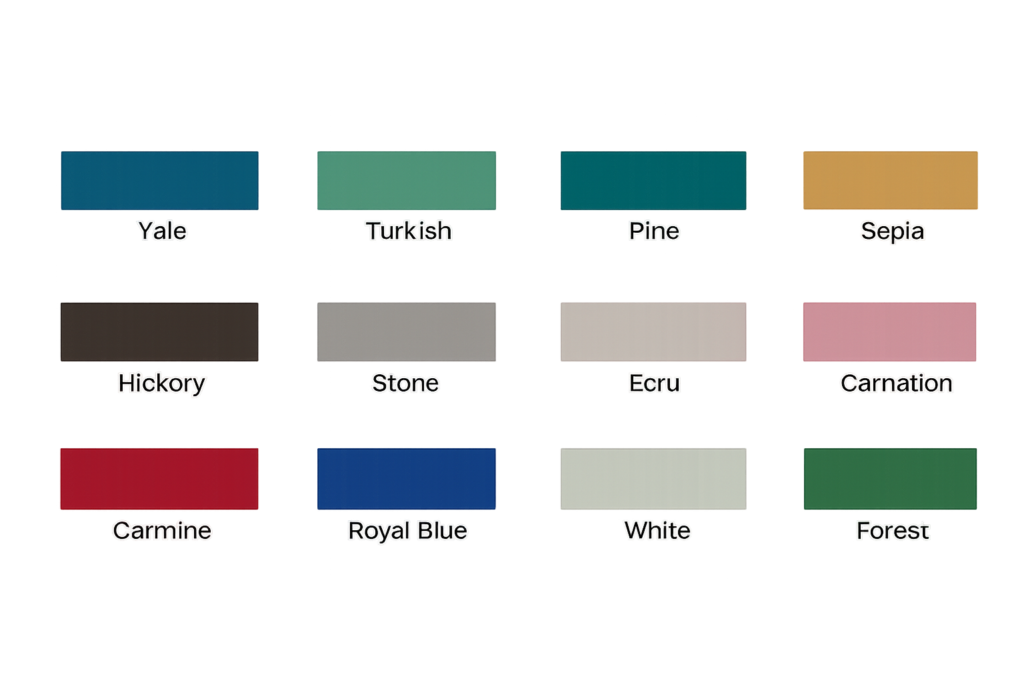 Custom Color apparel manufacturing