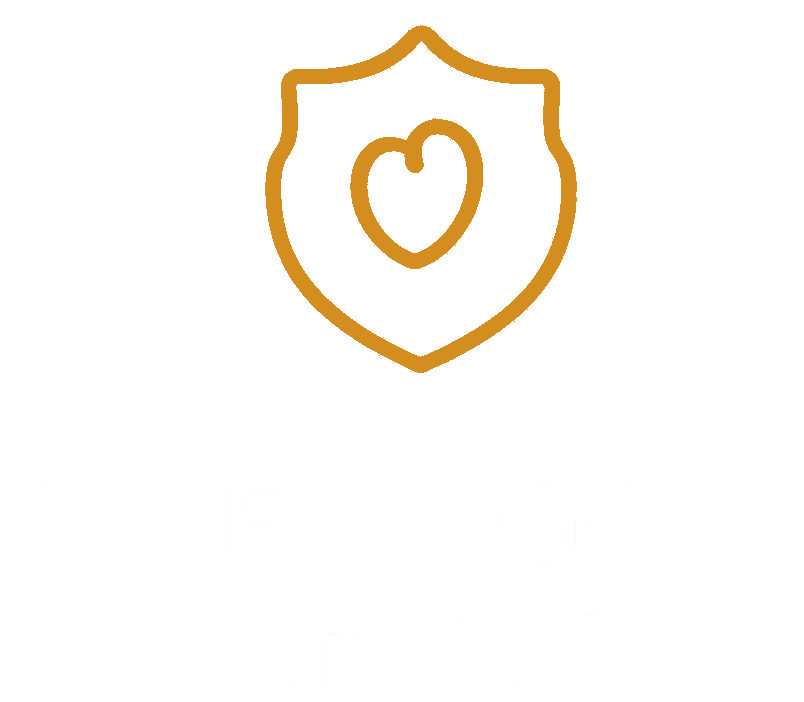 Sedex and GOTS manufacturer icon for hero section about us page