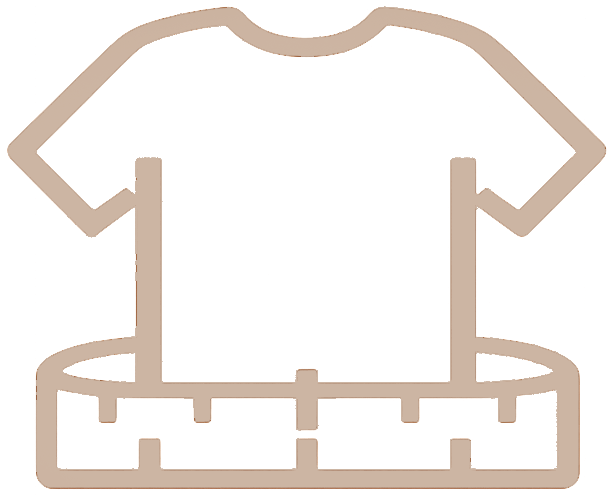 Your Fit icon | Custom apparel manufacturing