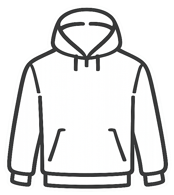 Hoodies & Sweatshirts icon | custom apparel manufacturing