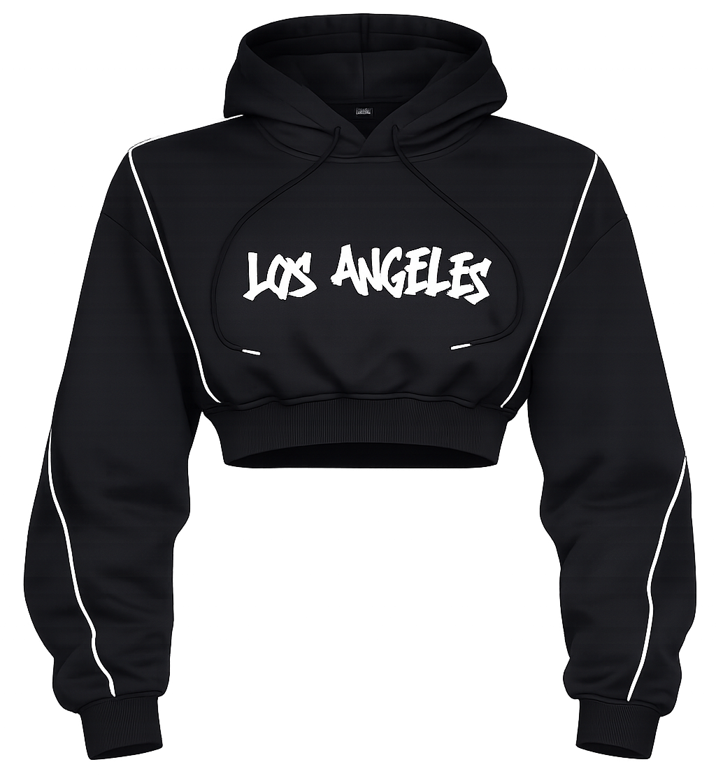 Black Los Angels hoodie image | Hoodies & Sweatshirts manufacturer