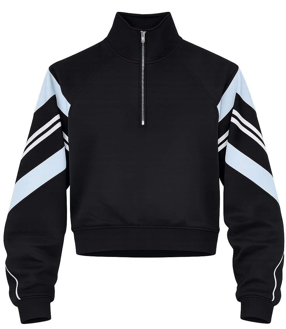 Black blue stripe Sweatshirt image | Hoodies & Sweatshirts manufacturer