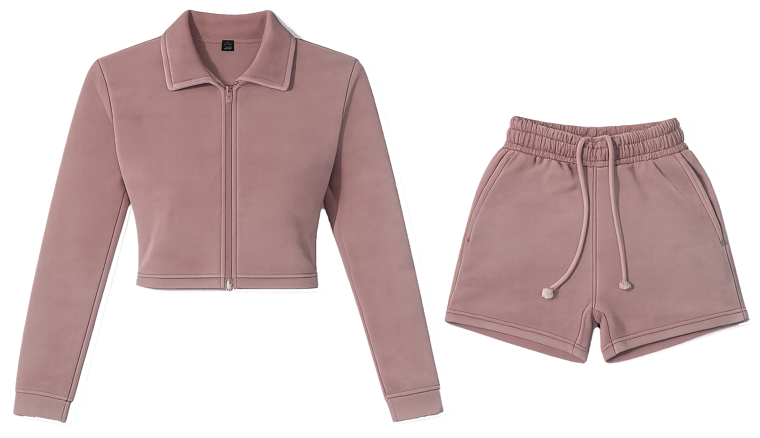 full sleeves acid wash pink Shirt, short co ord image | Custom Tracksuit & apparel manufacturer