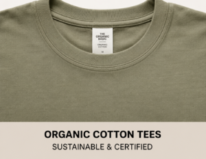 Organic Cotton Tee image| Custom T-Shirt Manufacturer