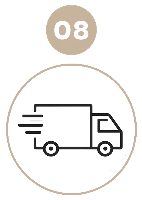 Shipping & Delivery icon | Custom T-Shirt Manufacturer