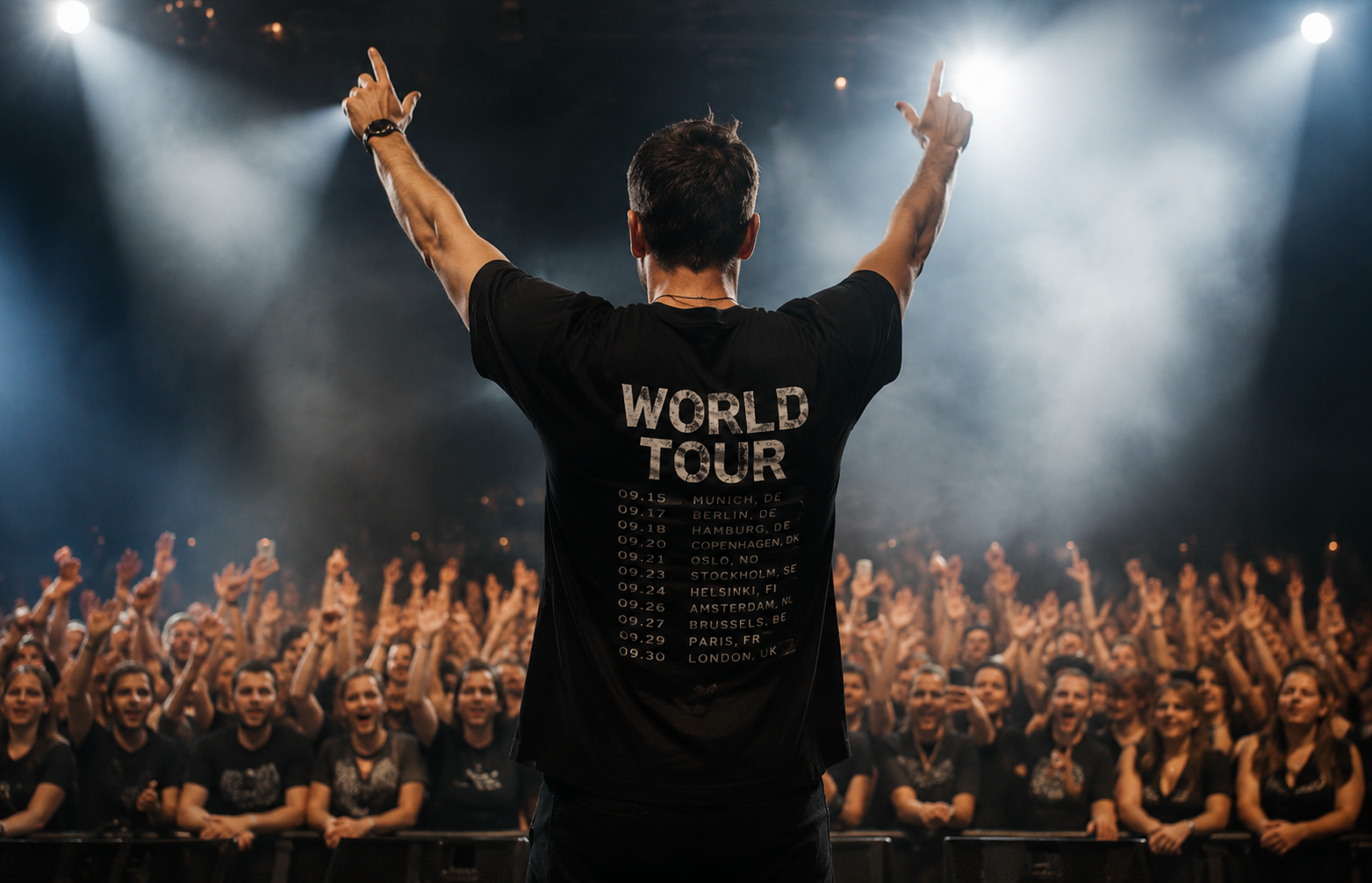 Merch & Event Brands image | Custom T-Shirt Manufacturer