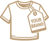 Private label branding icon | Hoodies & Sweatshirts manufacturer