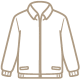 Jacket Construction icon | Custom Tracksuit & Co-ord manufacturer
